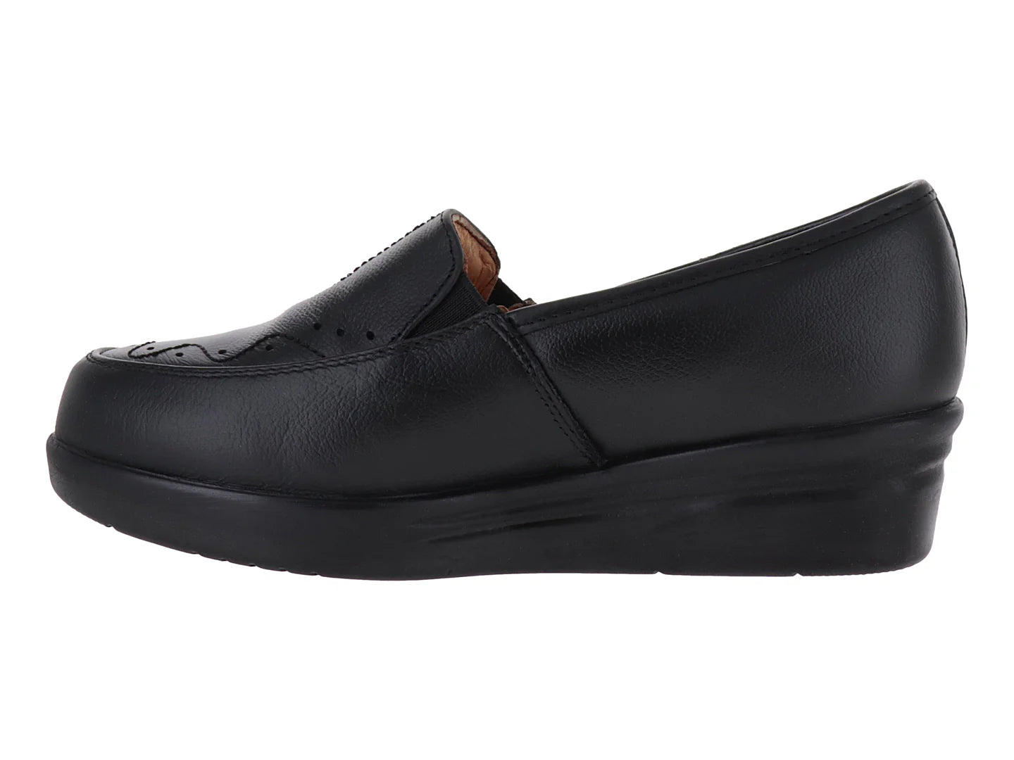 Zapatos Mocasines Mas Descanso Negro para Mujer