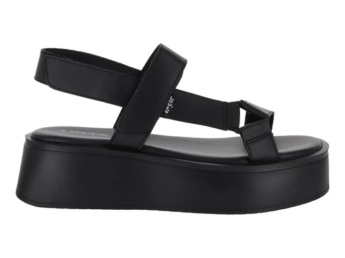 Sandalias Levis Plataforma Negro para Mujer