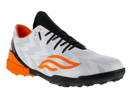 Tenis de Fútbol FURIA Blanco Naranja Negro para Hombre
