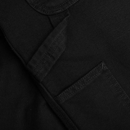 Double Knee Pant Black Aged Canvas