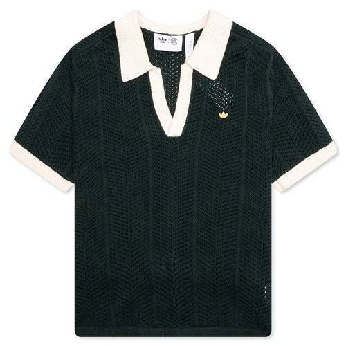 Adidas Originals x CLOT Knit Polo by Edison Chen Green Night