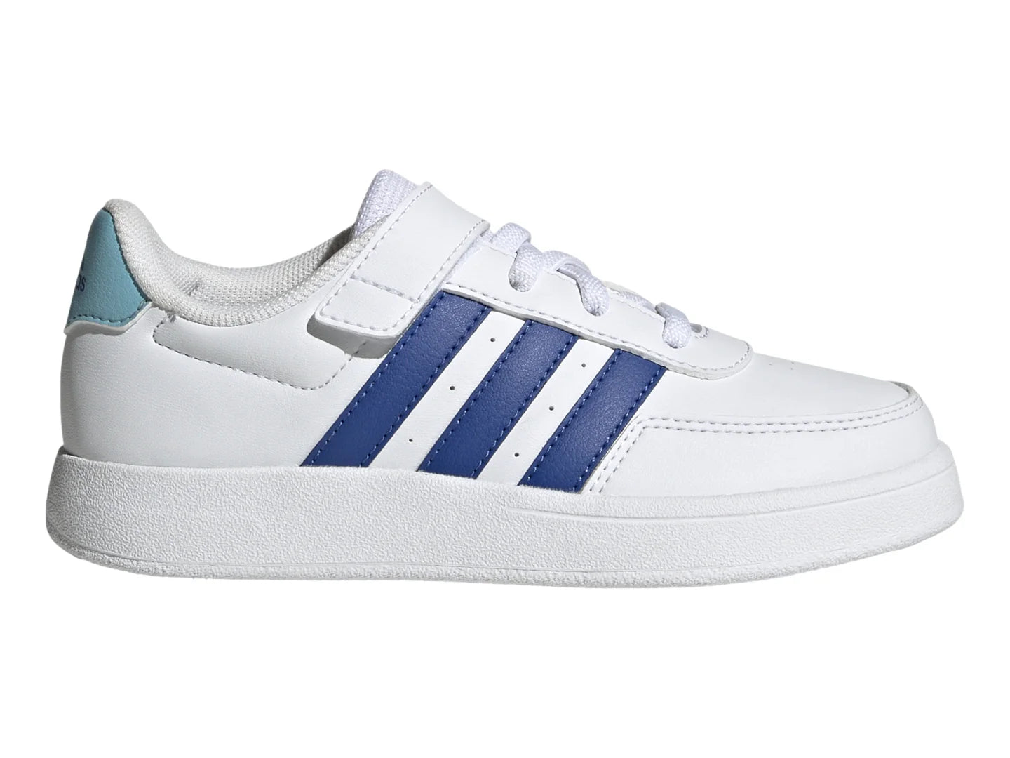 Tenis Adidas Breaknet 20 Blanco y Azul para Niña