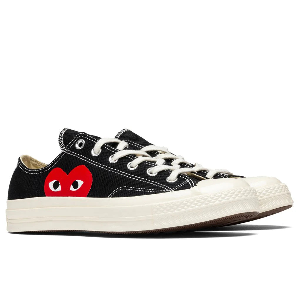 Converse x Comme Des Garcons PLAY All Star Chuck 70 Ox Black