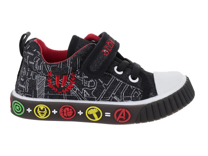 Tenis ATOK Negro con Rojo para Niño