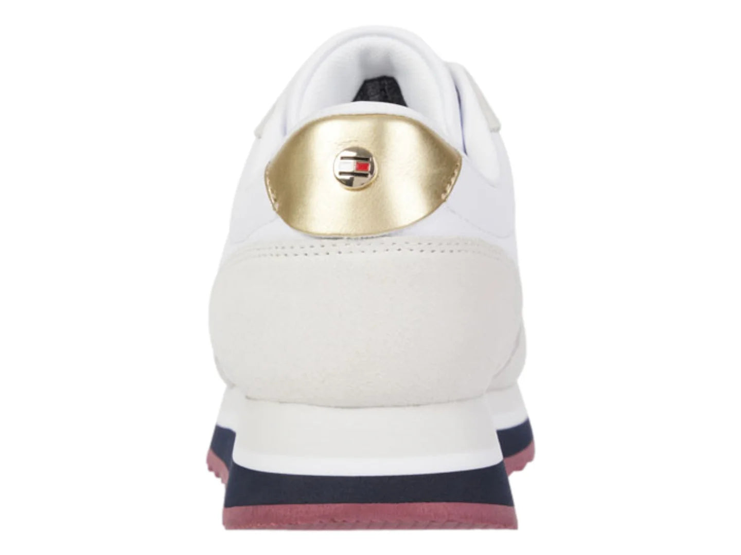 Tenis Tommy Hilfiger Corporate Sequins Runner Blancos para Mujer