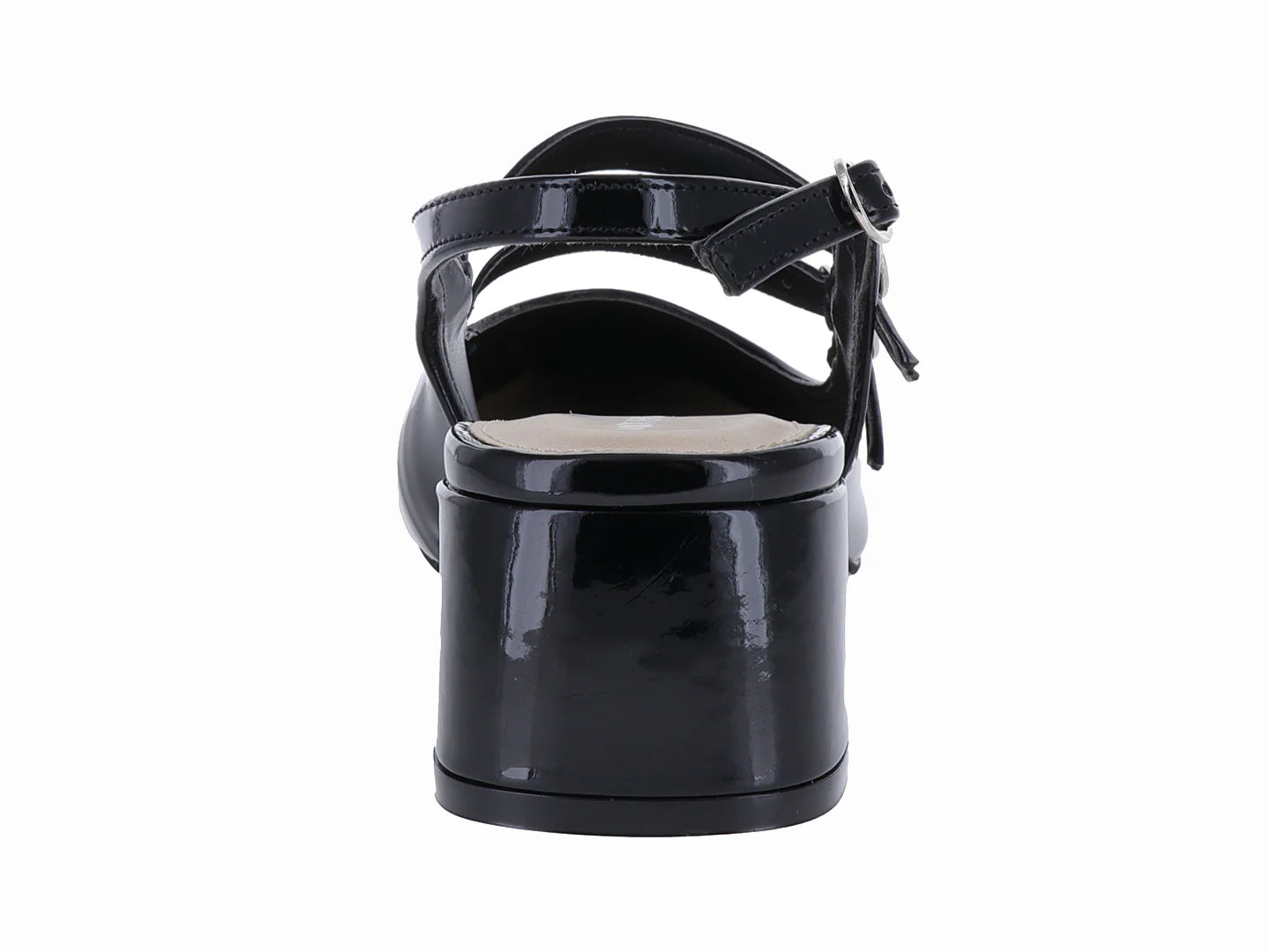 Zapatillas Lady Paulina Negro Charol para Mujer