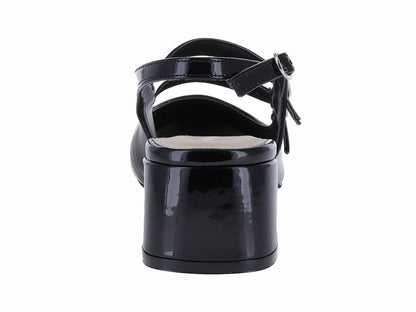 Zapatillas Lady Paulina Negro Charol para Mujer