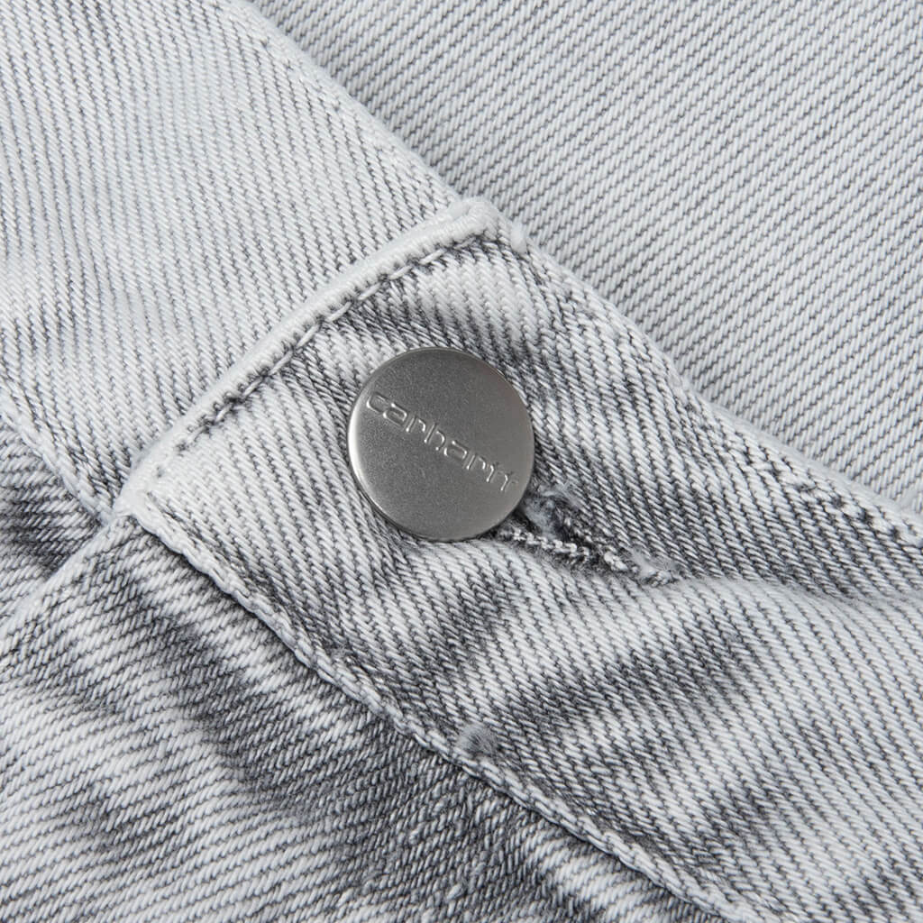 OG Single Knee Short Black Chalk Wash