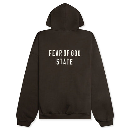 Heavy Fleece Fullzip Hoodie Brown