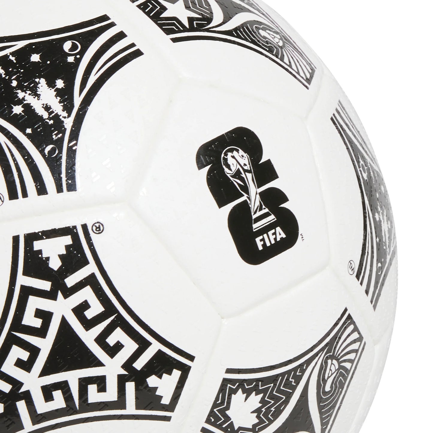 adidas Fifa World Cup Trionda Mash UP Pro Soccer Ball 2026 White Black