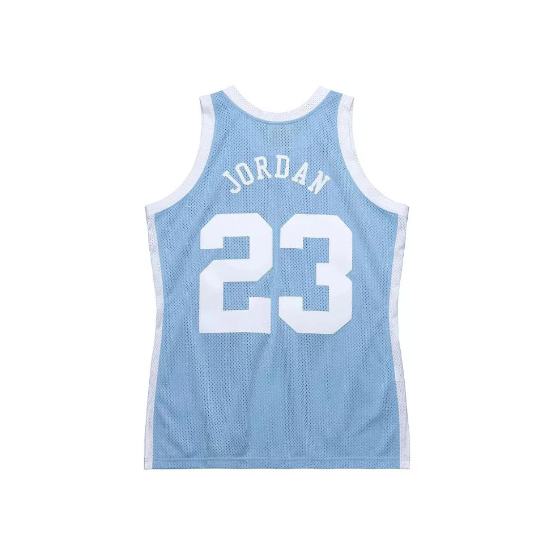 Mitchell & Ness Carolina Blue Michael  1983-84 Jersey - Light Blue
