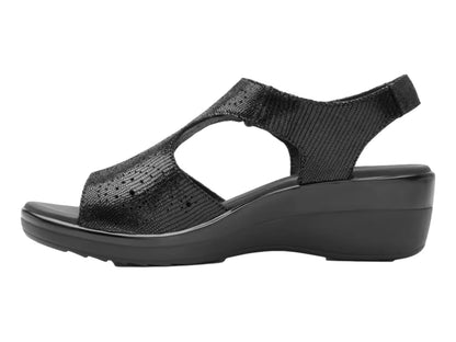 Sandalias Flexi de Plataforma Negro para Mujer