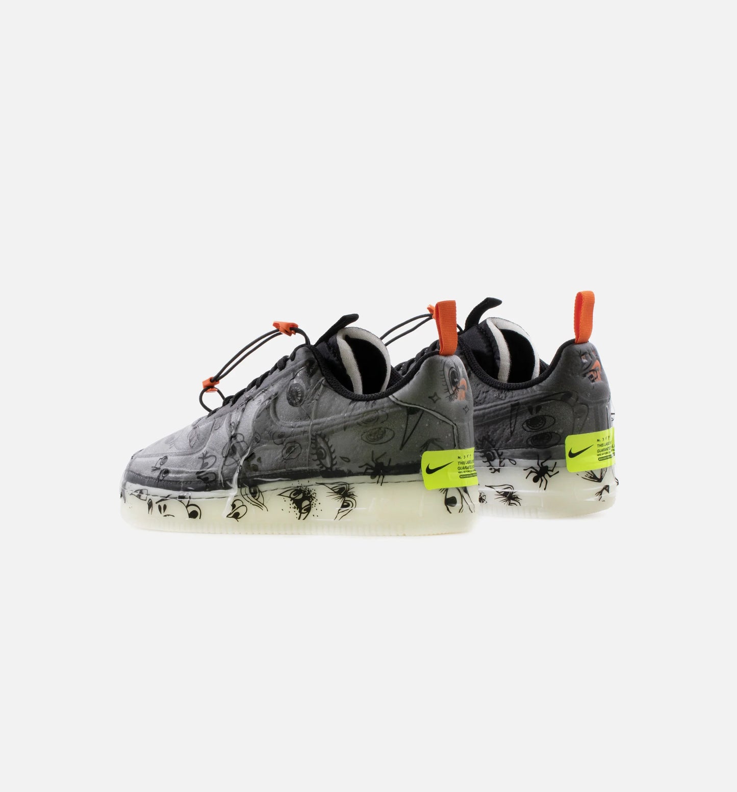 Air Force 1 Experimental Halloween Mens Lifestyle Shoe Black Orange White Limit One Per Customer