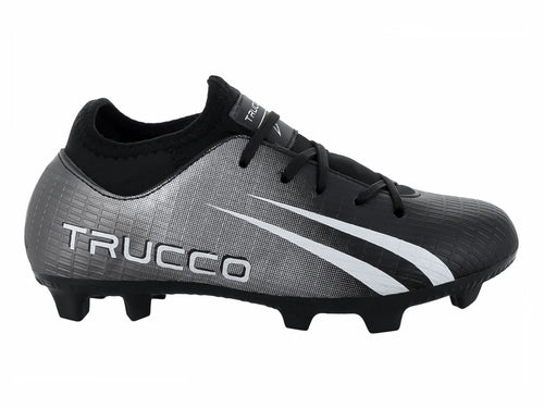 Tenis de Fútbol Leon Trucco Negro y Blanco para Niño