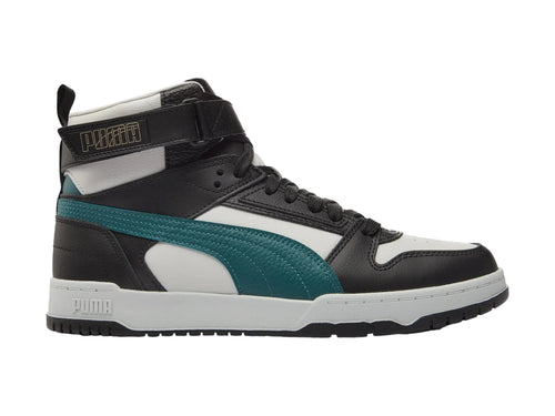 Tenis PUMA RBD Game Gris Verde y Negro para Hombre