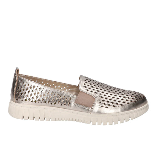 Helm Comfort Metallic Cut-Outs Slip On Sneakers