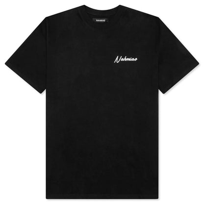 Bunny Garden T Shirt Black