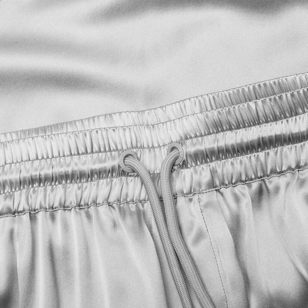 Jean Silk Short Silver