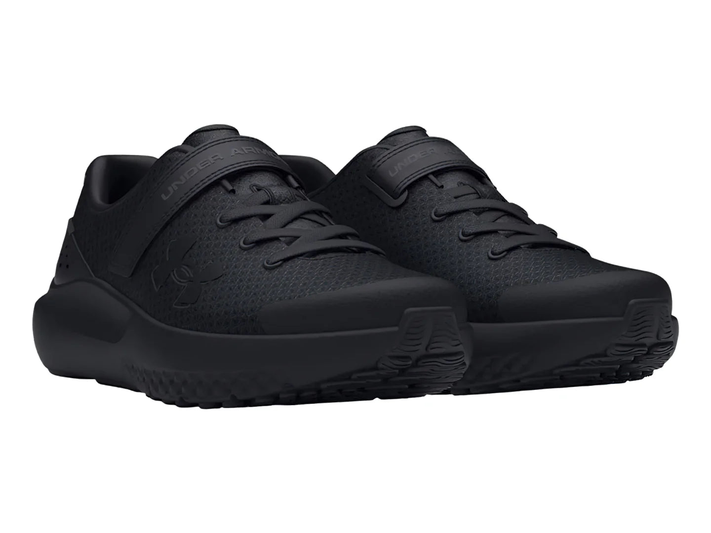 Tenis Under Armour BPS Surge 4 AC Negro para Niño