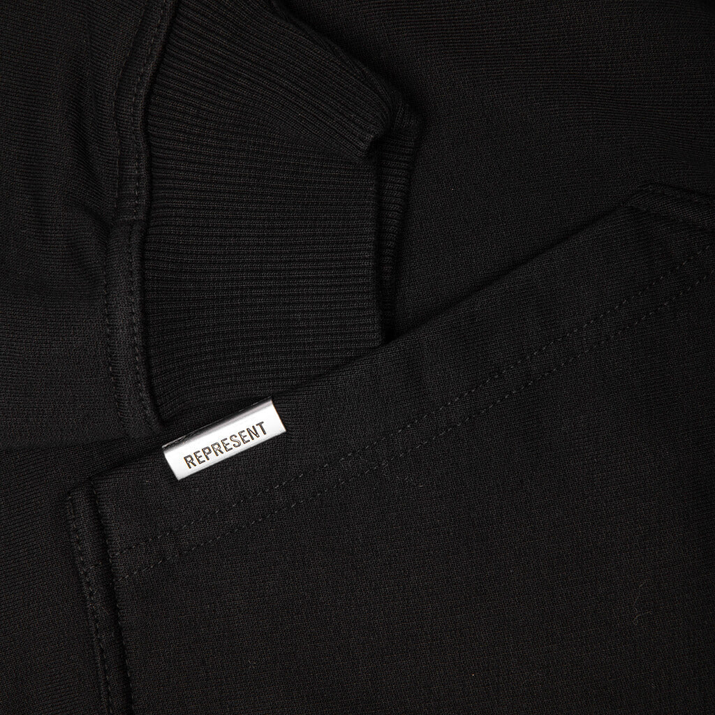 Icarus Hoodie Jet Black
