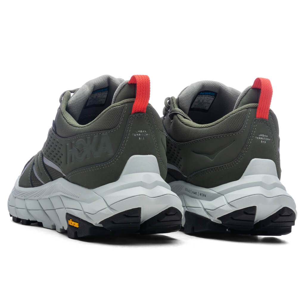 Hoka x WTAPS Anacapa Low GTX Four Leaf Clover Glacier Grey