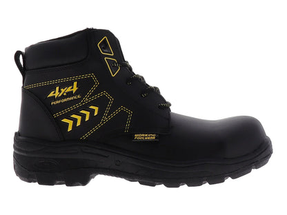 Botas 4X4 Negro con Amarillo para Hombre