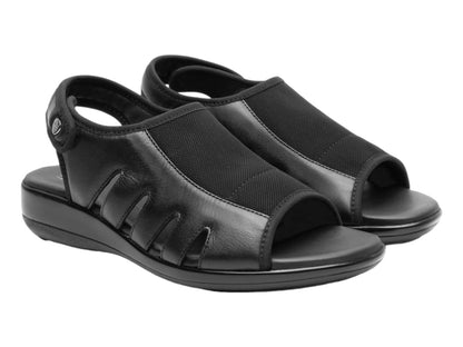 Sandalias Flexi Negro para Mujer