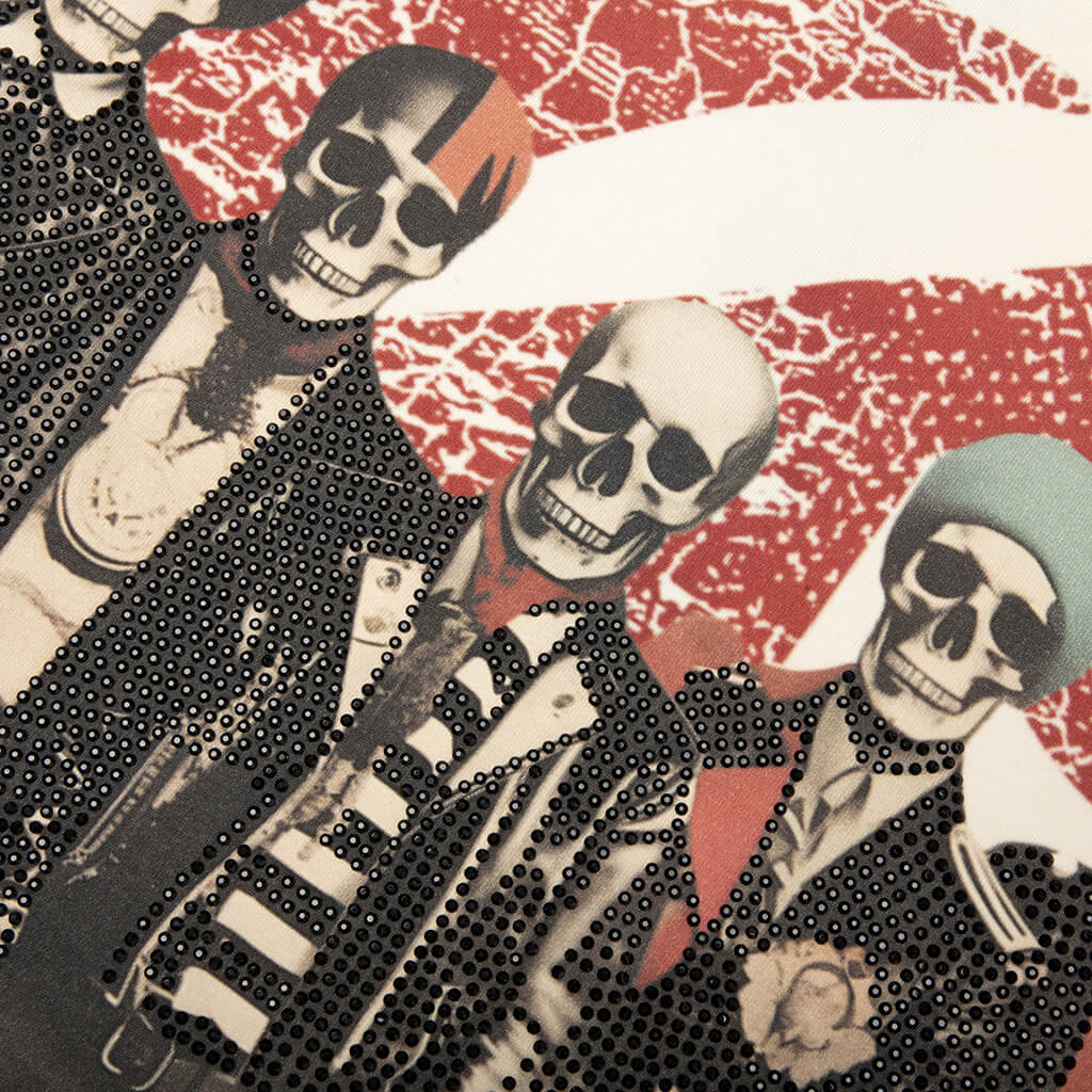 Guitar Heroes Studded Bone