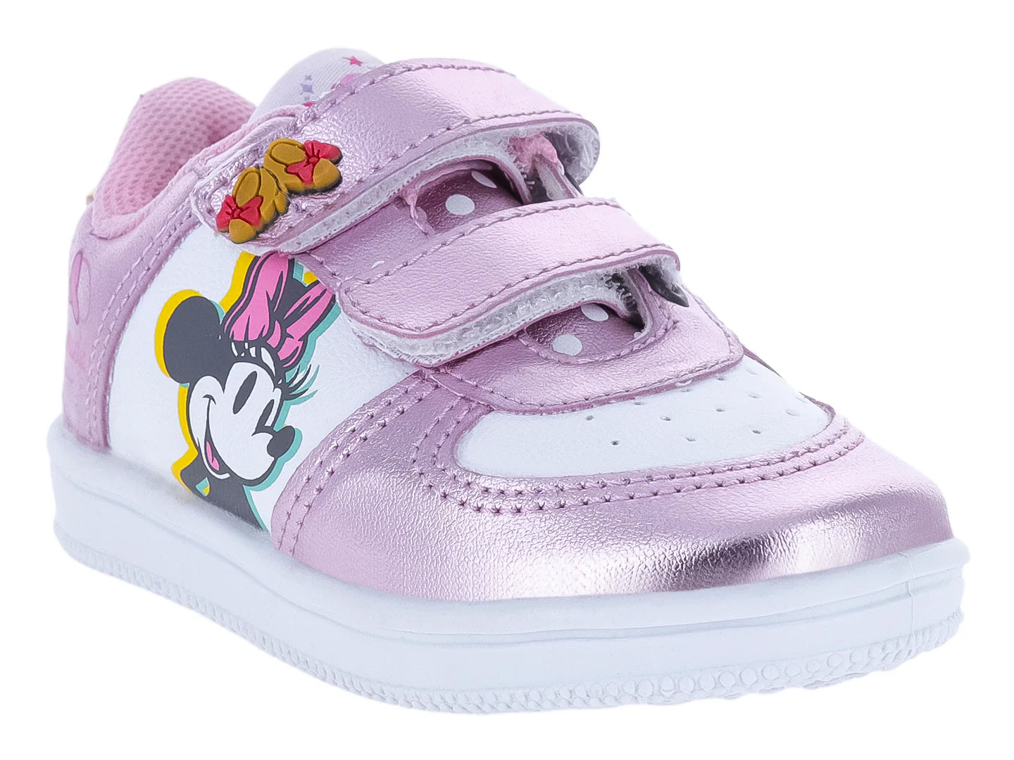 Tenis Panam Blanco y Rosa para Niña
