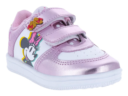 Tenis Panam Blanco y Rosa para Niña