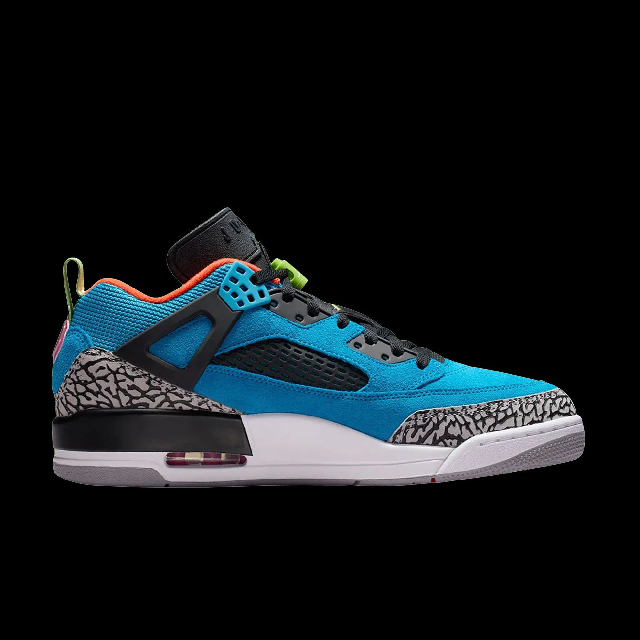 Air Jordan Spizike Low Neo Turq Vivid Green Lt Crimson