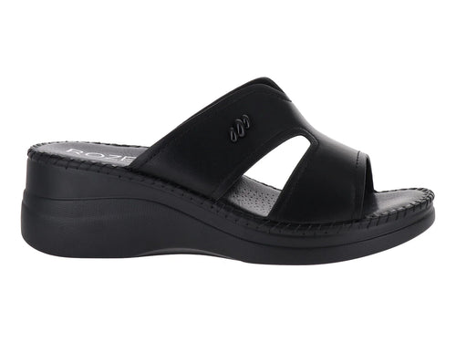 Sandalias ROZE Plataforma Negro para Mujer