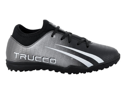 Tenis de Fútbol Leon Trucco Negro y Blanco para Niño