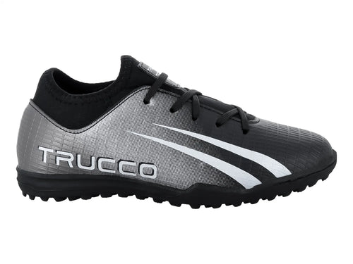 Tenis de Fútbol Leon Trucco Negro y Blanco para Niño