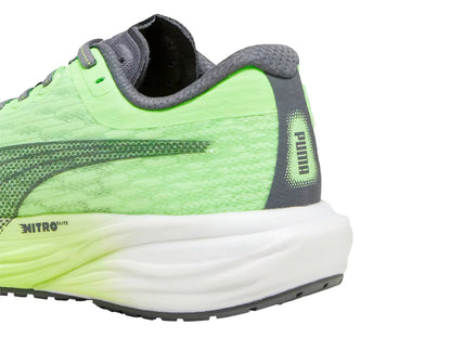 Tenis PUMA Deviate Nitro 2 Verde y Gris para Hombre