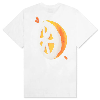 JWA Orange Print T Shirt White