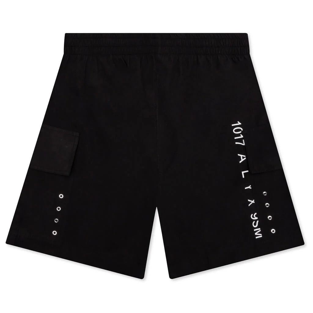 Logo Swimsuit Black