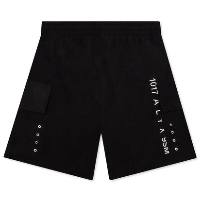 Logo Swimsuit Black