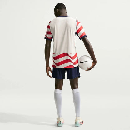 Nike USMNT Match Home Mens Soccer Jersey 2026 White Red Blue