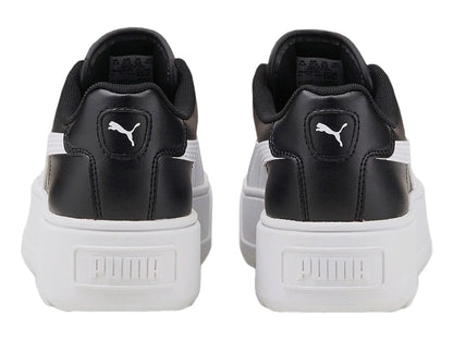 Tenis PUMA Carmen L JR Negro y Blanco para Niña