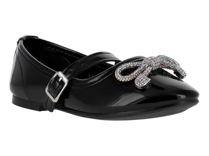 Zapatos 4EVER de Charol Negro para Niña