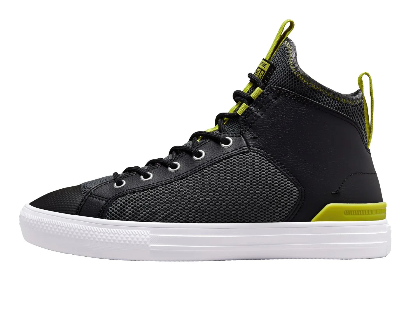 Tenis Converse Chuck Taylor All Star Ultra Mid Negro y Gris para Hombre