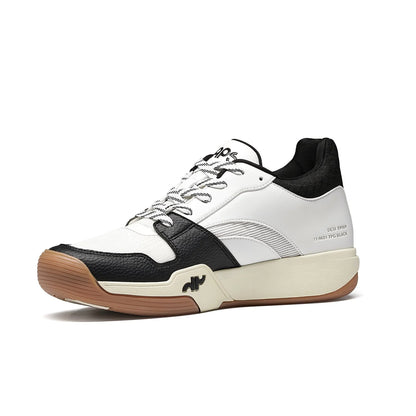 DAPS DESI Mid Black White Mens Pickleball Shoes