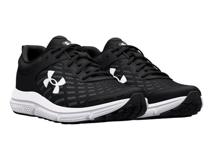 Tenis Under Armour Charged Assert 10 Negro y Blanco para Hombre