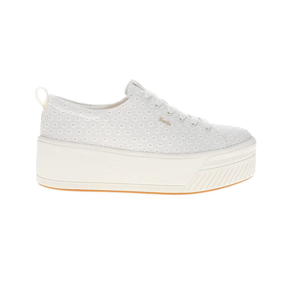 Skyler Daisy Eyelet Lace Up Sneakers