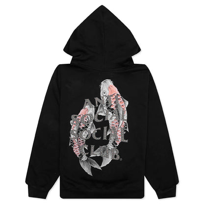 Studded Mind Games Hoodie Black