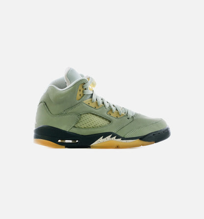 Air Jordan 5 Jade Horizon Grade School Lifestyle Shoe Jade Horizon Light Silver Anthracite Pink Glaze Free Shipping