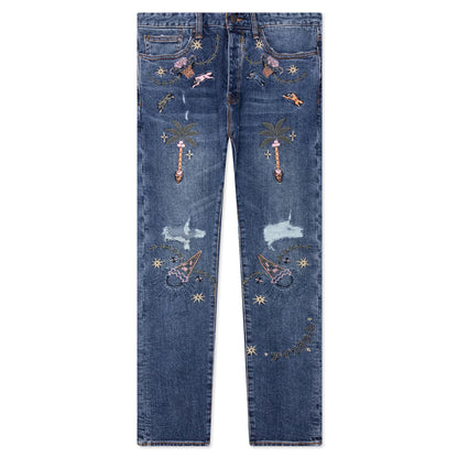 The Drums Chocolate Fit Jeans Whipcream
