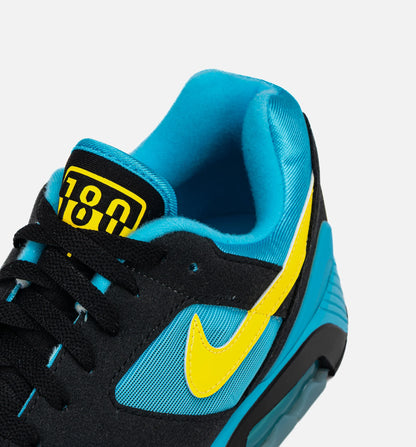 Air Max 180 Baltic Blue Mens Lifestyle Shoe Baltic Blue Black Lightning Yellow