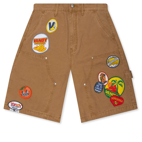 Fruit Patch Canvas Shorts Washed Tan